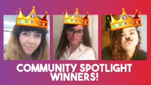 TacoBebs, QueenofShadows52 and SweetHeartRinoa! Our First Community Spotlight Winners!